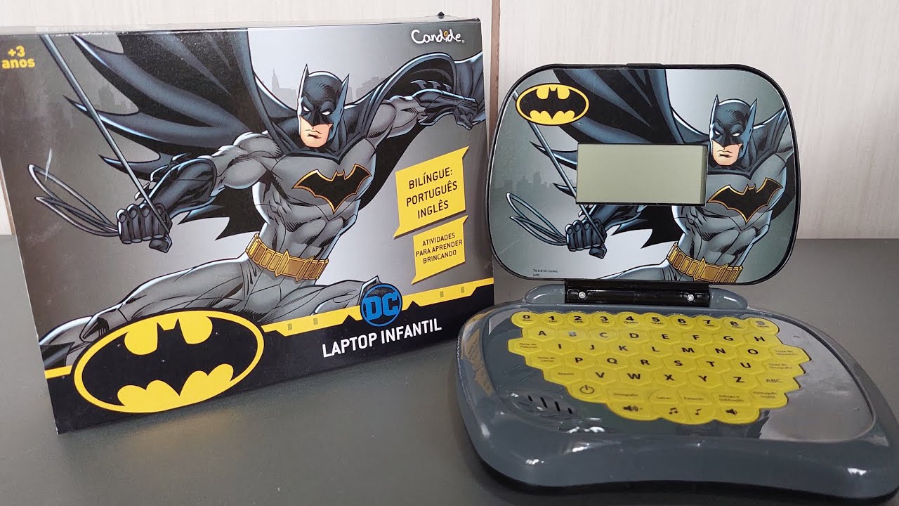 laptop infantil batman dc