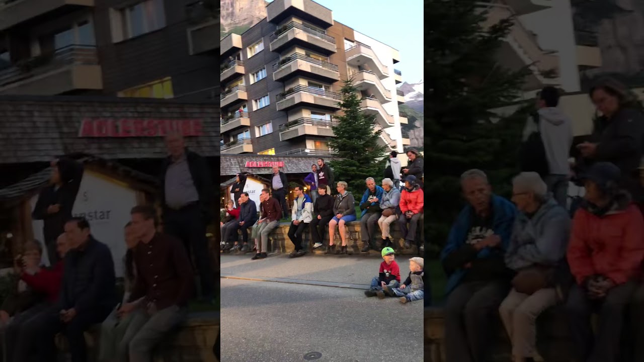 8/14/2019 Street Festival at the Grindelwald, Switzerland