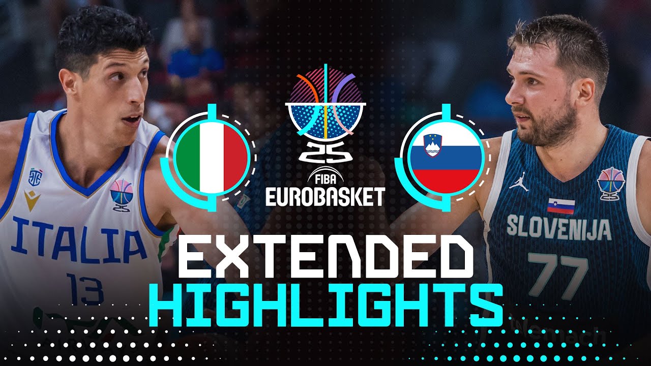 Italy 🇮🇹 vs Slovenia 🇸🇮 | Extended Highlights | FIBA EuroBasket 2025
