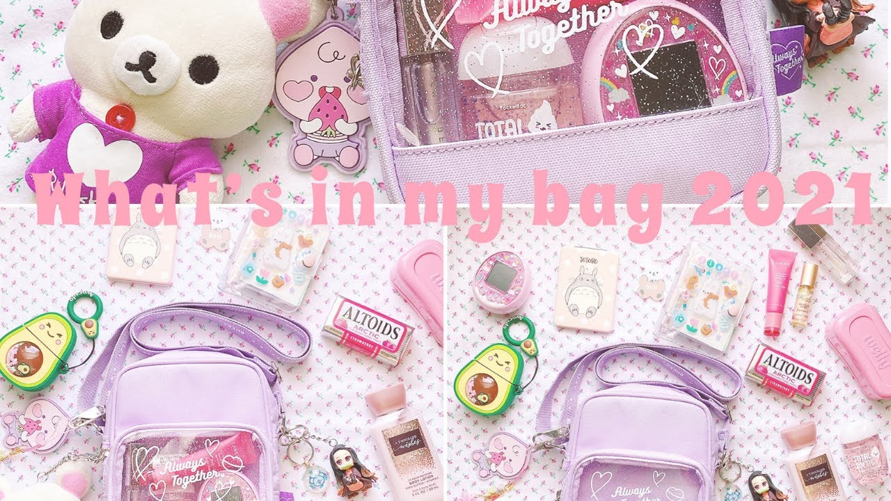 What's in my bag 🐻🌈 TWICE x Kakao Friends 🍒