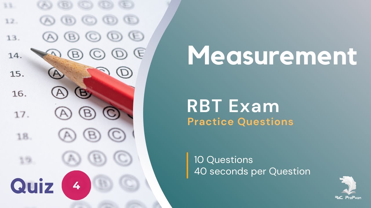 Quiz 4 - Measurement (ABA Exam Practice Questions) #ABA #RBT #BCBA