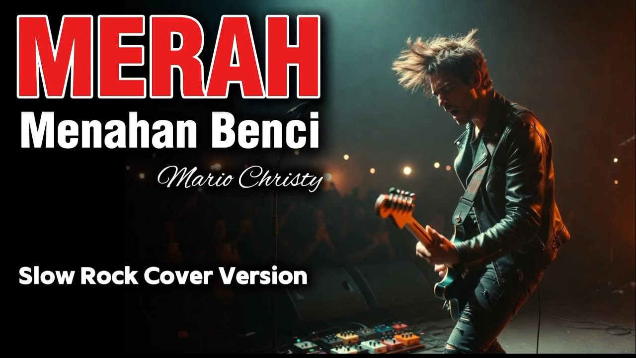 MERAH MENAHAN BENCI – Mario Christy | Slow Rock Cover Version 2026