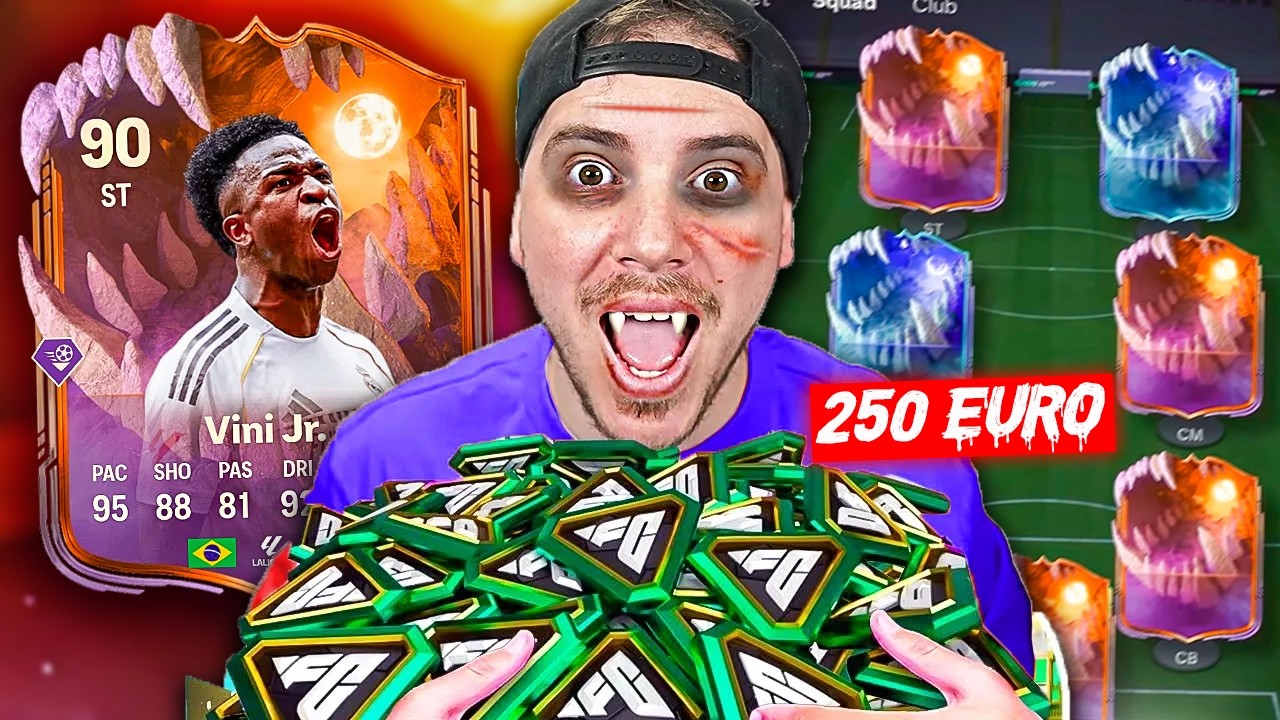 250&euro; DECIDONO LA MIA SQUADRA su FC 26 - SPECIALE HALLOWEEN 🎃