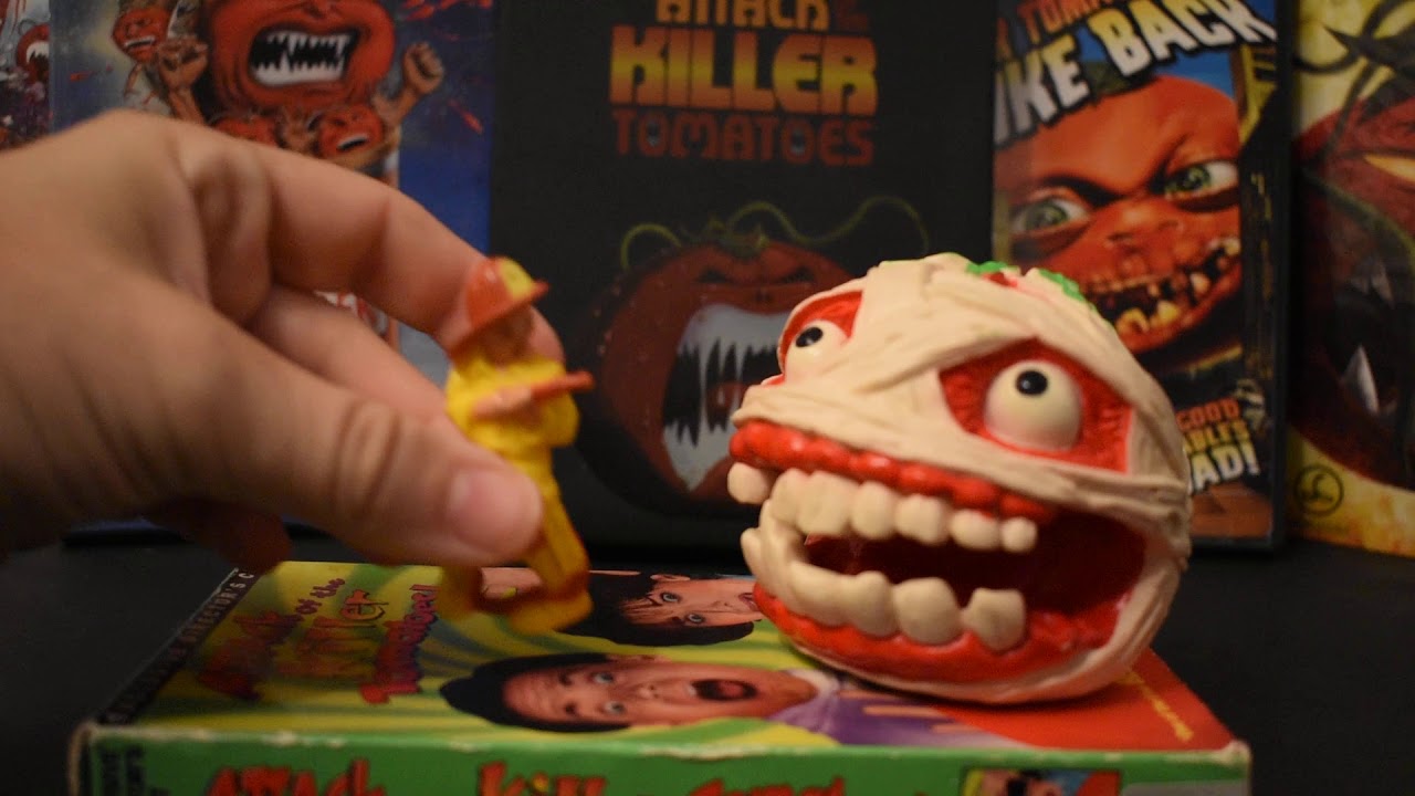 Attack Of The Killer Tomatoes Mummato Action Figure!