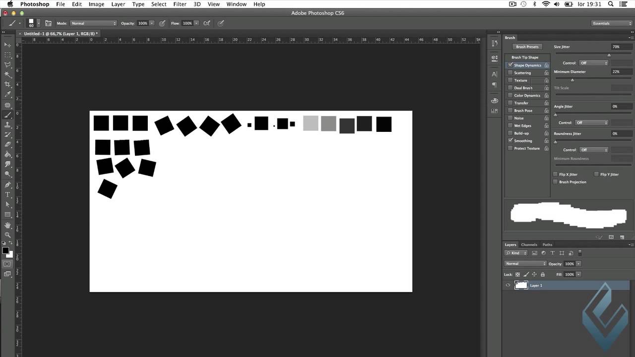 How To Rotate Your Brushes In Photoshop + Some Other Cool Effects (Tutorial)
