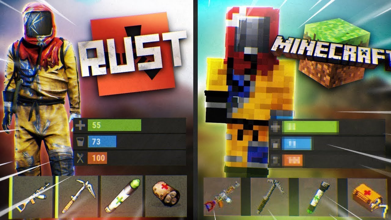 ЗАЛЕТЕЛ ПРОВЕРИТЬ #RustMe — РАСТ В МАЙНКРАФТЕ?! 🔥 ЭТО НОВЫЙ УРОВЕНЬ!