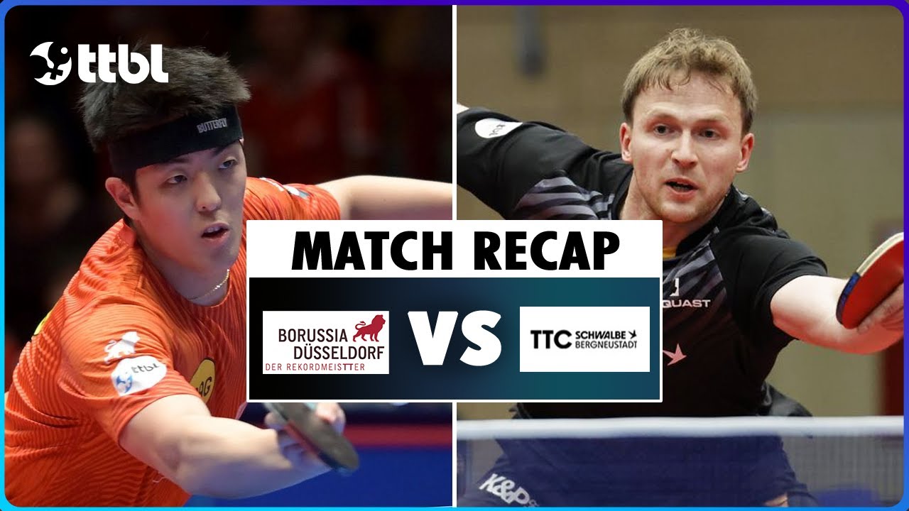 DÜSSELDORF vs. BERGNEUSTADT (Tischtennis Bundesliga Recap) | Matchday 8 | 2025/2026