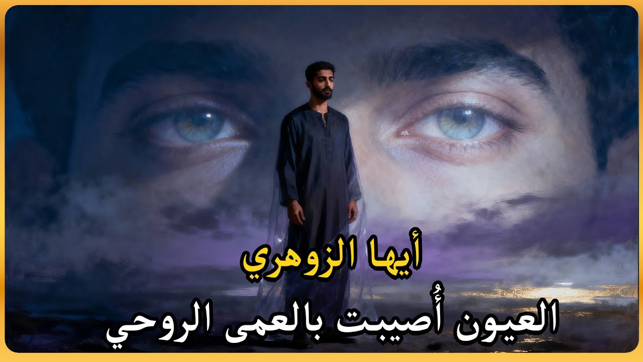 أيها الزوهري، العيون التي كانت تراقبك بحسد... أصيبت بالعمى الروحي ولن تراك بعد اليوم