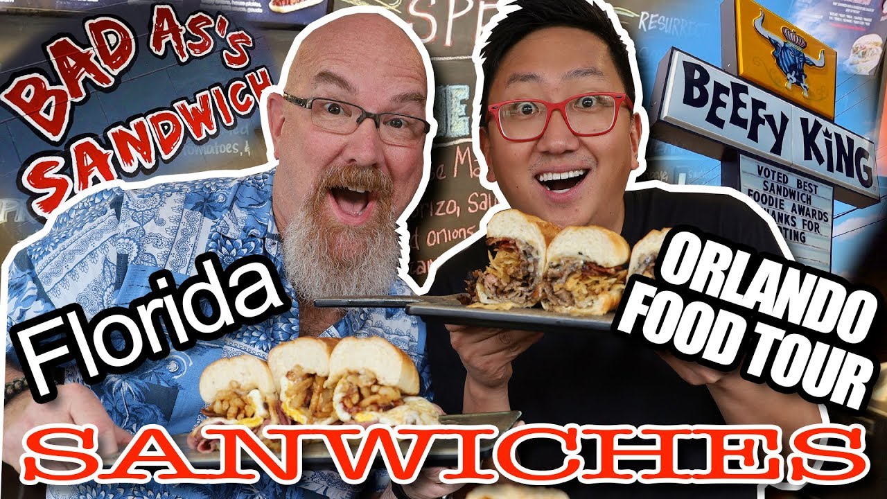 BAD AS'S SANDWICHES & BEEFY KING - JP's Favourite Places in Orlando, Florida