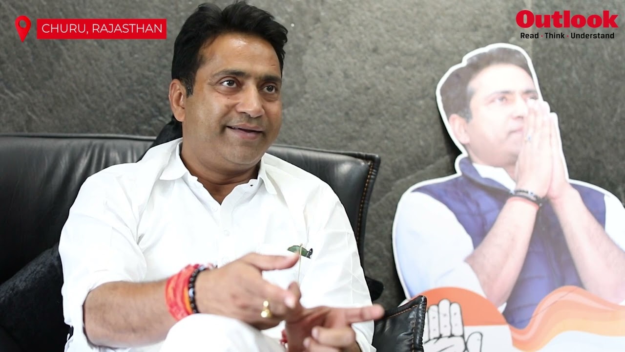 Lok Sabha Elections 2024 | Outlook's Vikram Raj speaks to Rahul Kaswan of INC in Churu