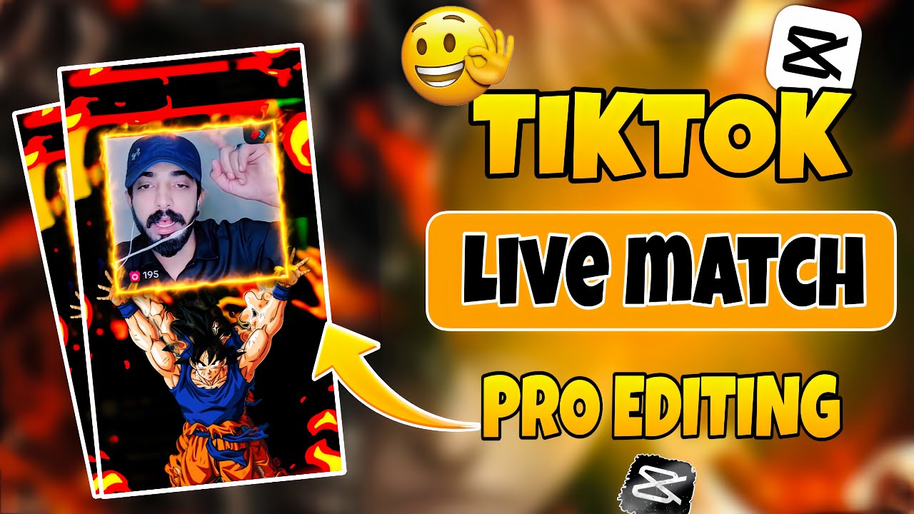 Tiktok Live Pk Match Video Tutorial In Capcut || TikTok live Match Video Editing 