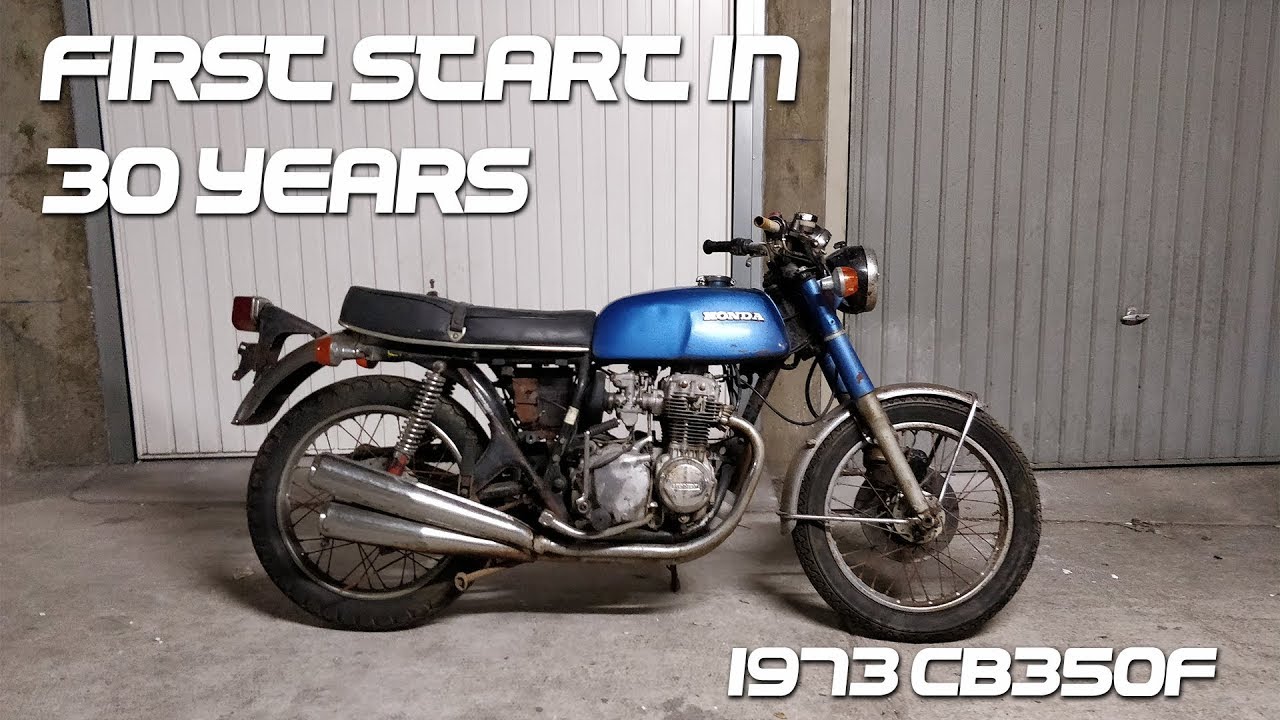 How to restart an old bike - 1973 Honda CB 350 Four