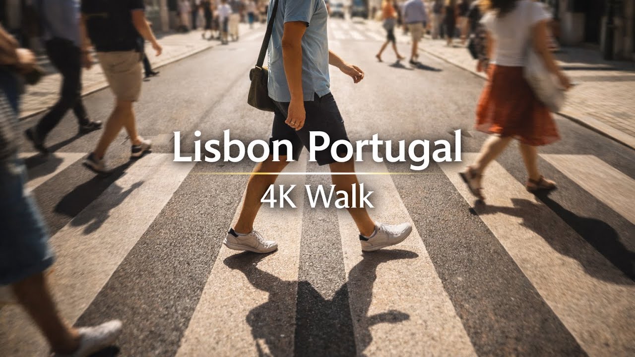 Lisbon Portugal 4K – The City of Light and Gentle Sound