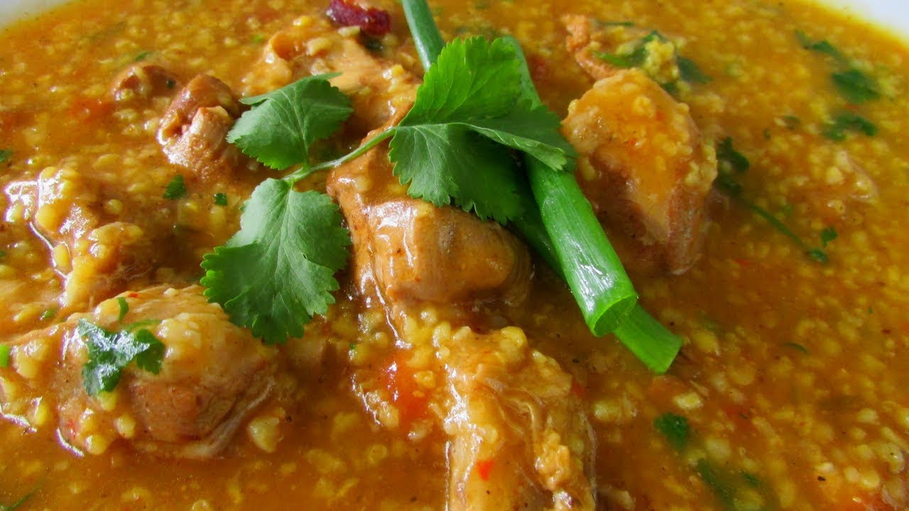 CANJIQUINHA MINEIRA COM CARNE DE PORCO