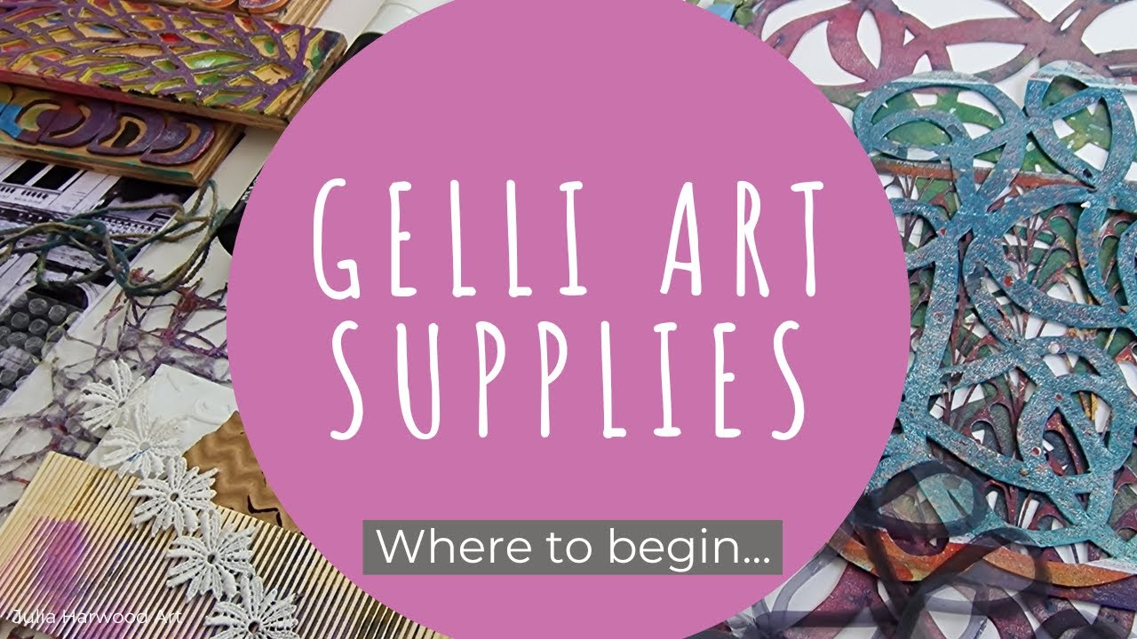 Gelli Printing Art Supplies