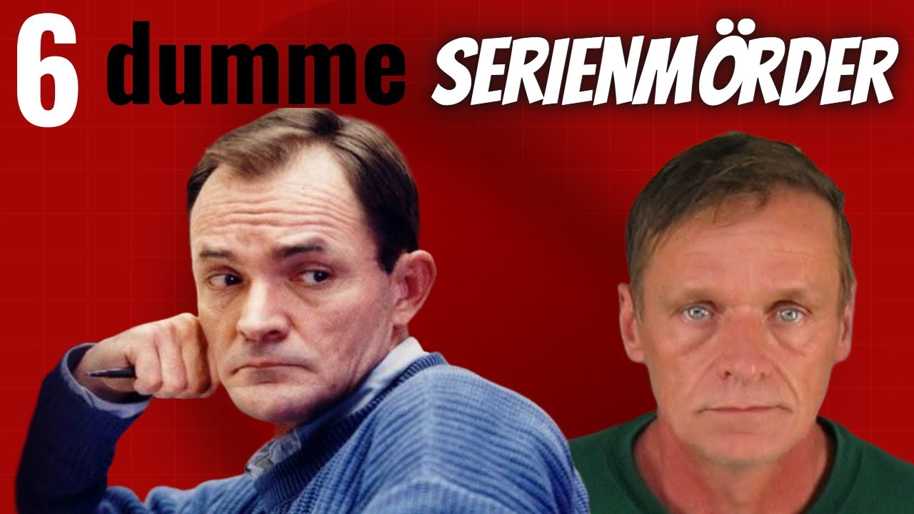 Die Dummheit der 6 Serienmörder wird dich schocken! | Serienmörder Doku