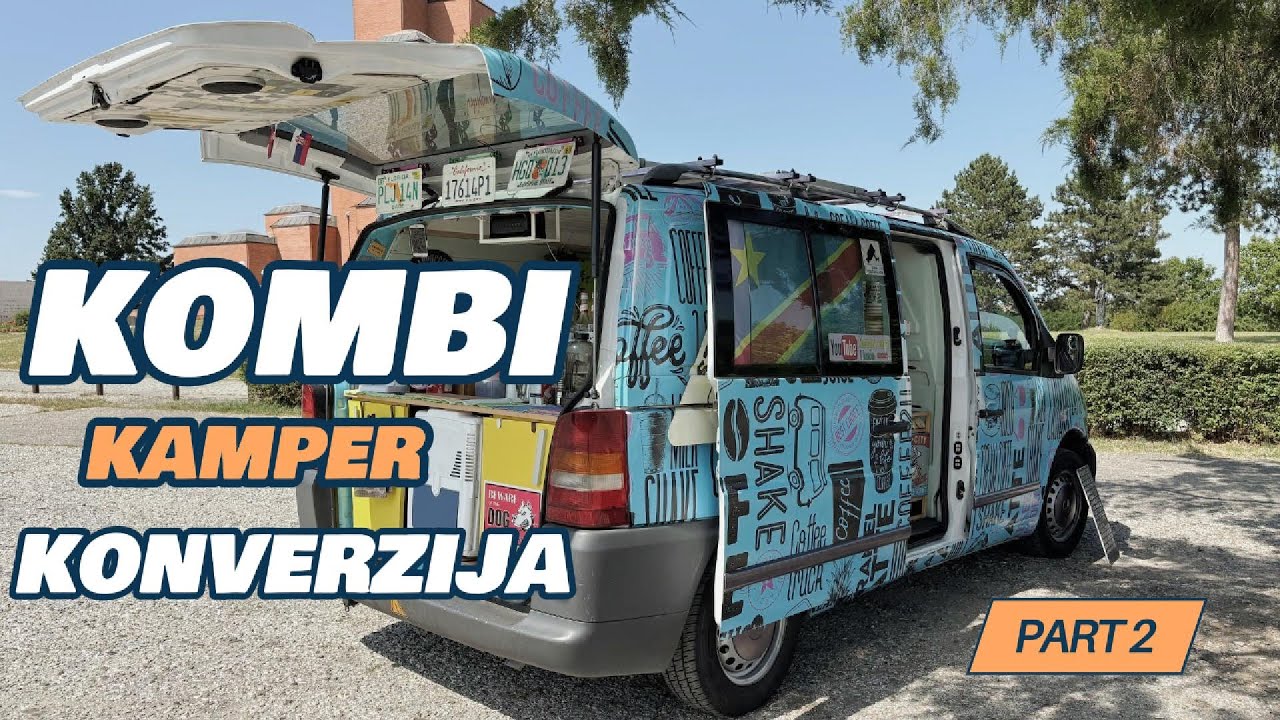 KOMBI KONVERZIJA U KAMPERA ZA 72 SATA