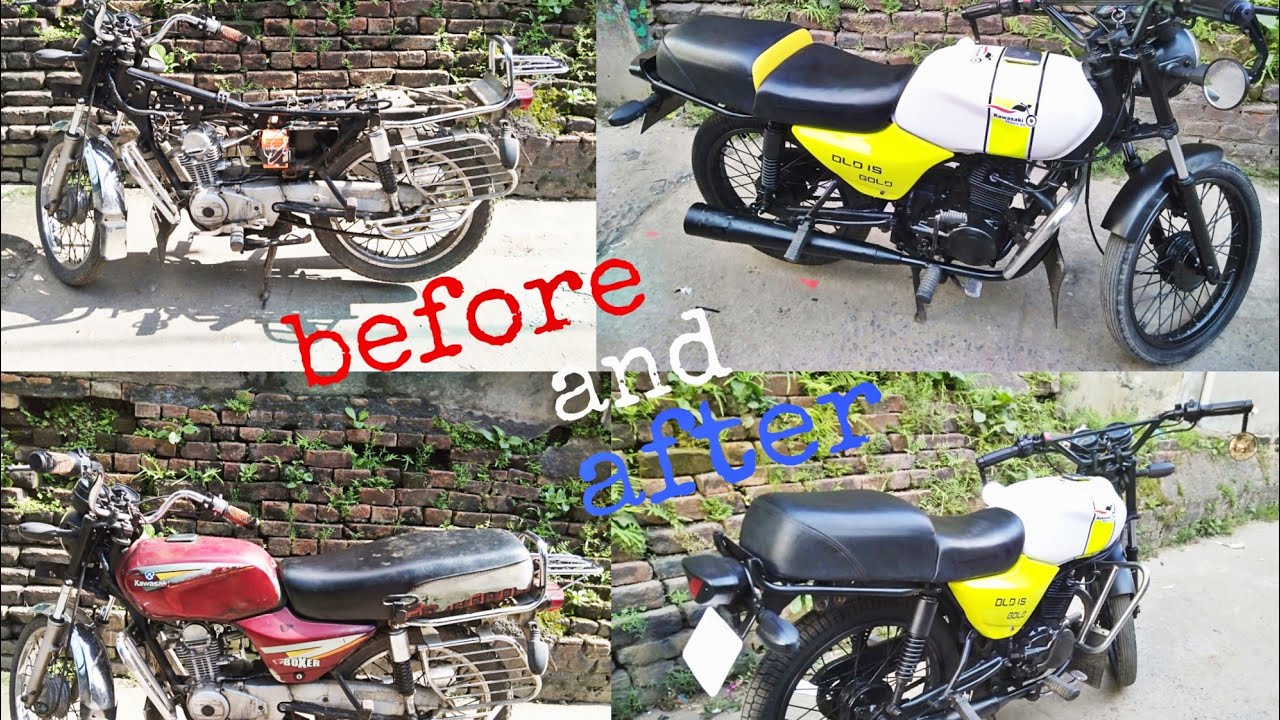 Kawasaki boxer modified.Boxer custom modification.