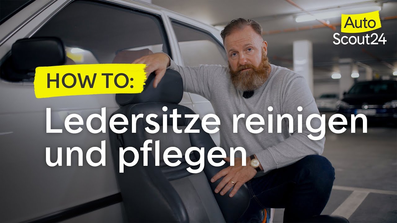 AutoScout24 Ratgeber: Ledersitze reinigen und pflegen