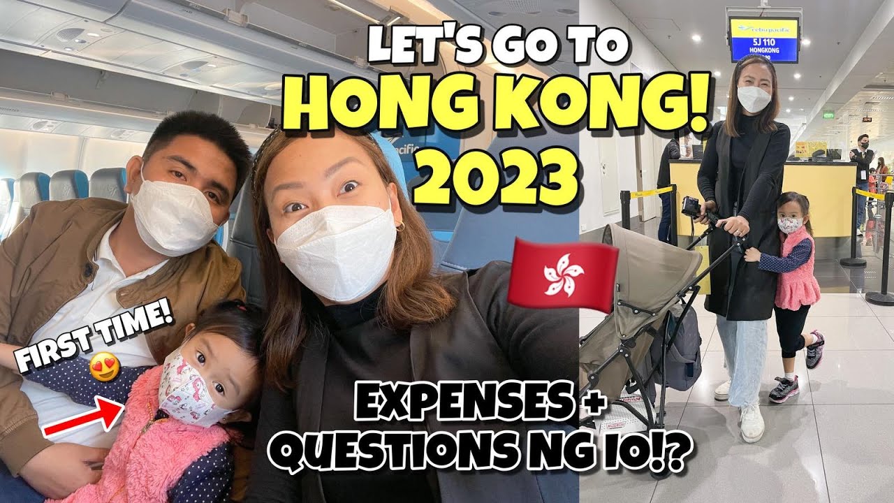 HONGKONG 2023 DAY 1 (Expenses and IO Experience) | Landas Fam Vlogs