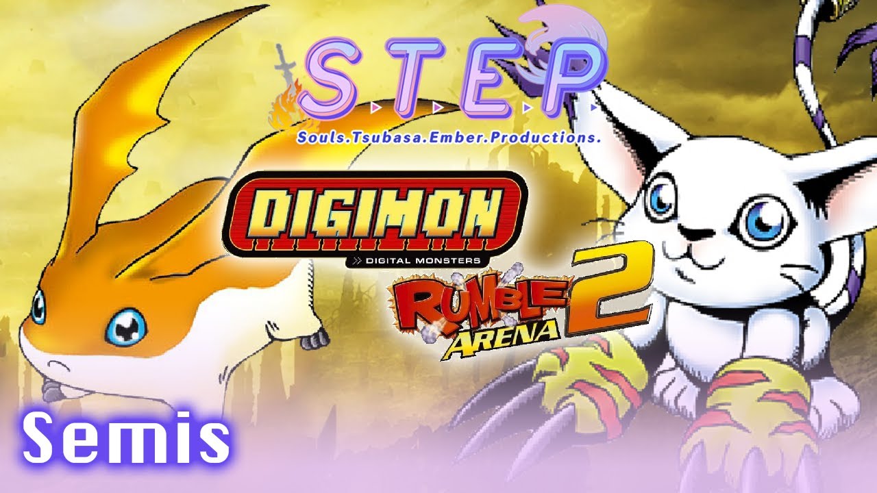 birddogsix (Patamon) vs JayNarukami (Gatomon) - Digimon Rumble Arena 2 Semis - STEP World