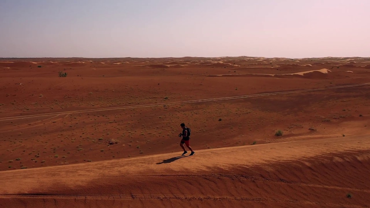 Desert Running in Dubai