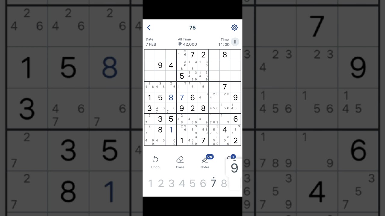 Sudoku Gameplay | Relaxing & Stress-Free