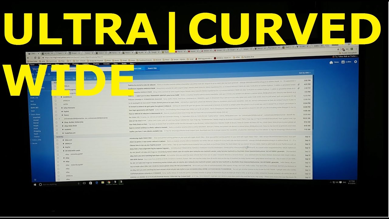 LG 29UC88-B Curved UltraWide 21:9 | Screen-Split | Settings | FreeSync Gaming Monitor Unboxing+