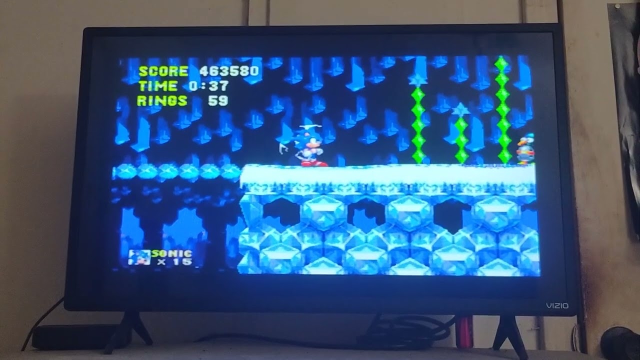 Давайте поиграем в Sonic the Hedgehog 3, часть 5 — Зона Ледяной Шапки.