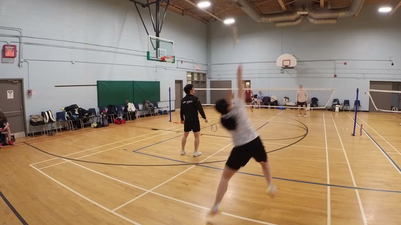 Badminton at TOR| S1G1 Richard/Mina v Kelly/Chensheng |#badminton #badmintonrallies 2026Jan30_Fri