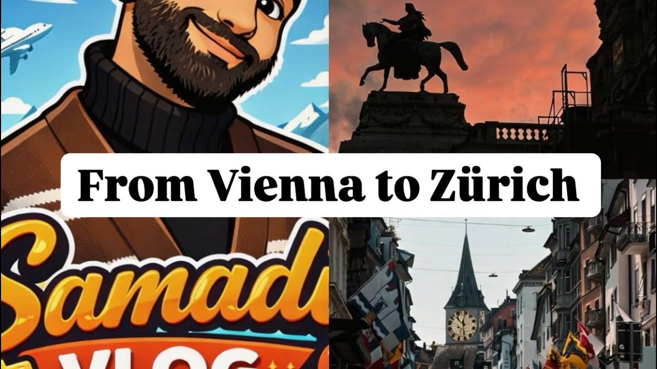 Vlog Vienna to Zürich enjoy the beauty of alps mountains 