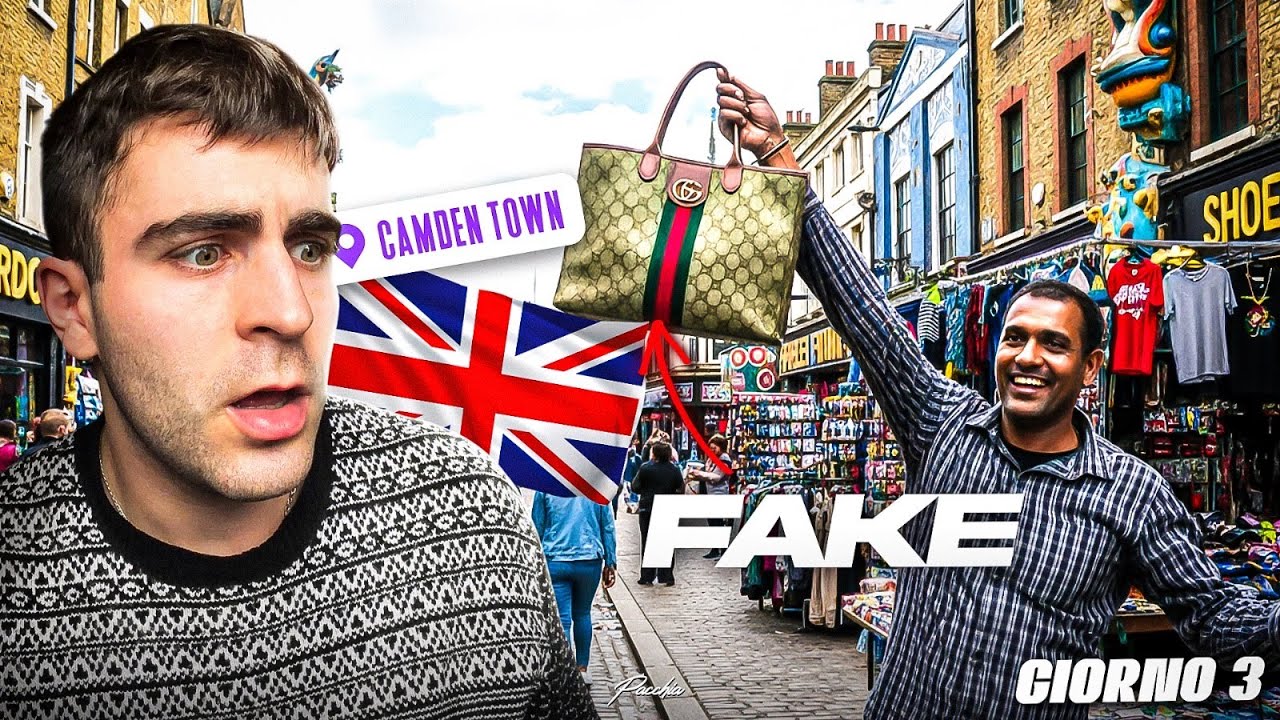 Sono entrato nel MERCATO ILLEGALE del FAKE a LONDRA (episodio 3)