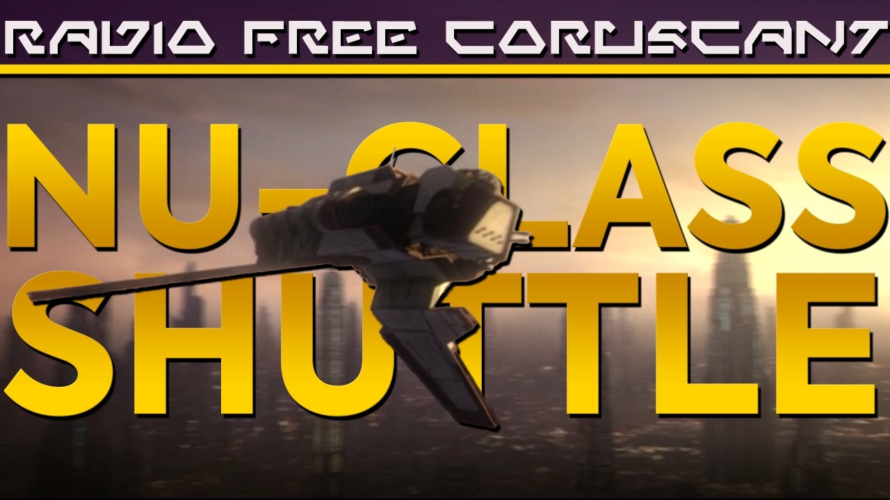 Nu-Class Attack Shuttle: The Republic's Best Shuttle? | Star Wars Ship Breakdown