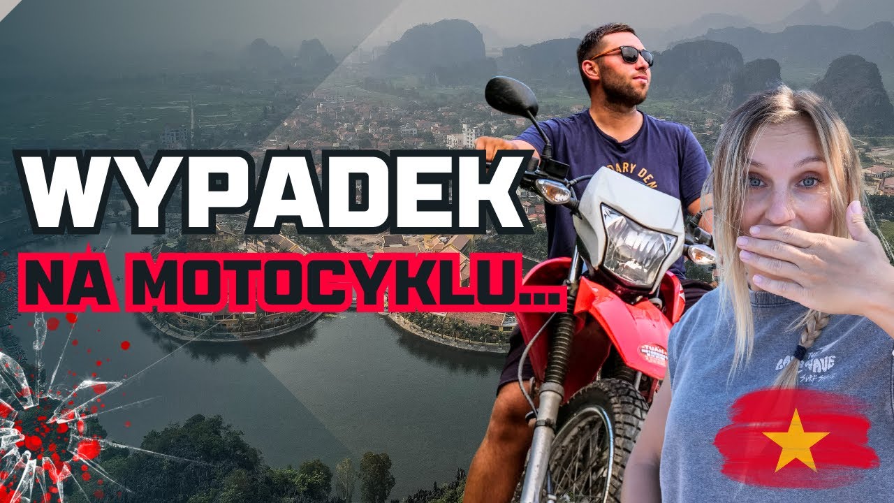 WYPADEK... NIESTETY... DAMY RADĘ JECHAĆ DALEJ? NIMH BINH, WIETNAM MOTOCYKLEM 🇻🇳