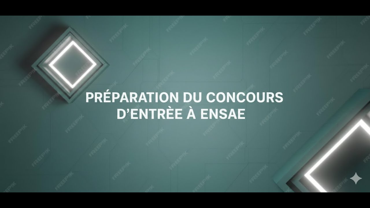Test de présélection pour le concours d'entrée à ENSAE(correction exercice 2 de l'épreuve 2022)