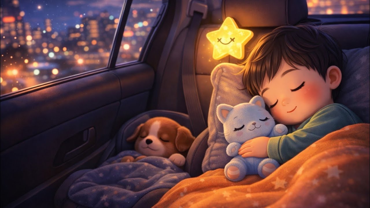 Dream Cloud Lullaby || Floating Baby Sleep Music Beneath a Sky of Gentle Stars
