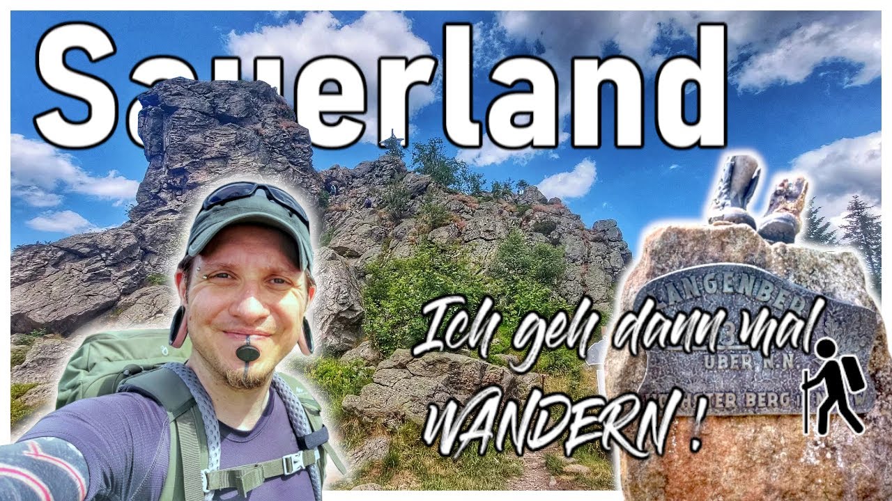 Bruchhauser Steine🏔 und höchster Berg NRW's|Ich geh dann mal WANDERN![#4] Wandertour Sauerland