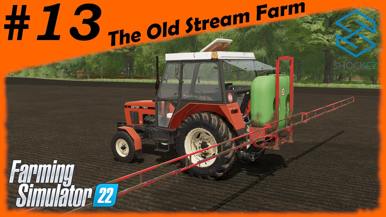 POSTŘIK | Farming Simulator 22 | #13 | The Old Stream Farm