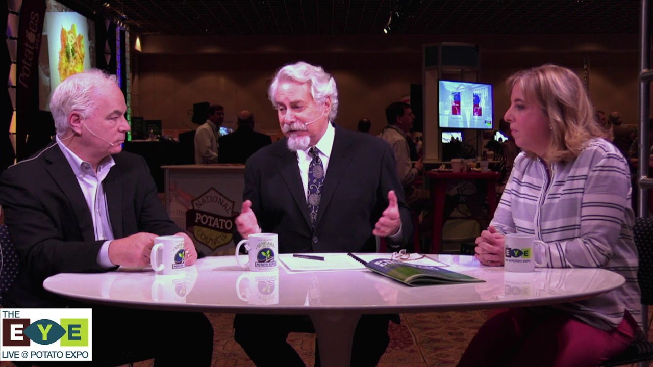 Phil Lempert Interviews Mitch Kanter and Michelle Kijek At The 2018 Potato Expo