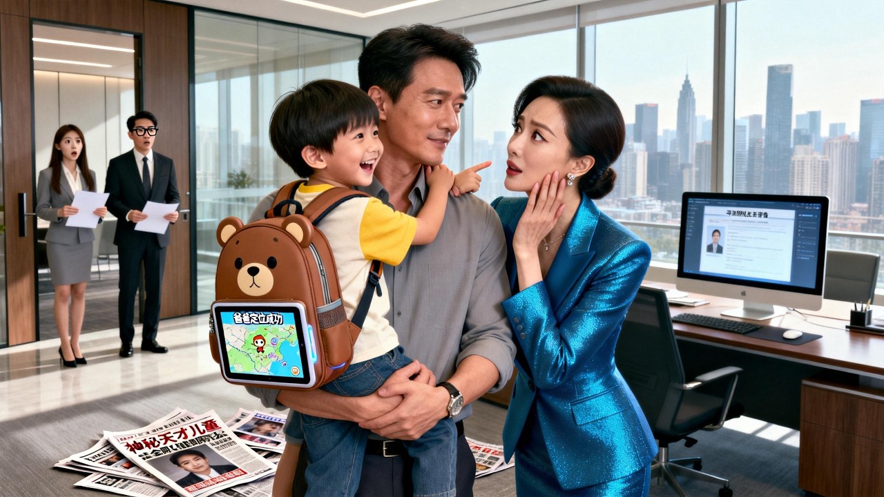 Ride-hailing driver helps bankrupt female CEO with cute child #240401whB2