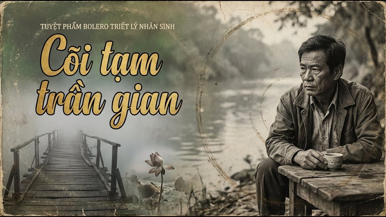 CÕI TẠM TRẦN GIAN - Bolero Triết Lý Giọng Nam Trầm Rền (Duy Khánh Style) | GA XEP