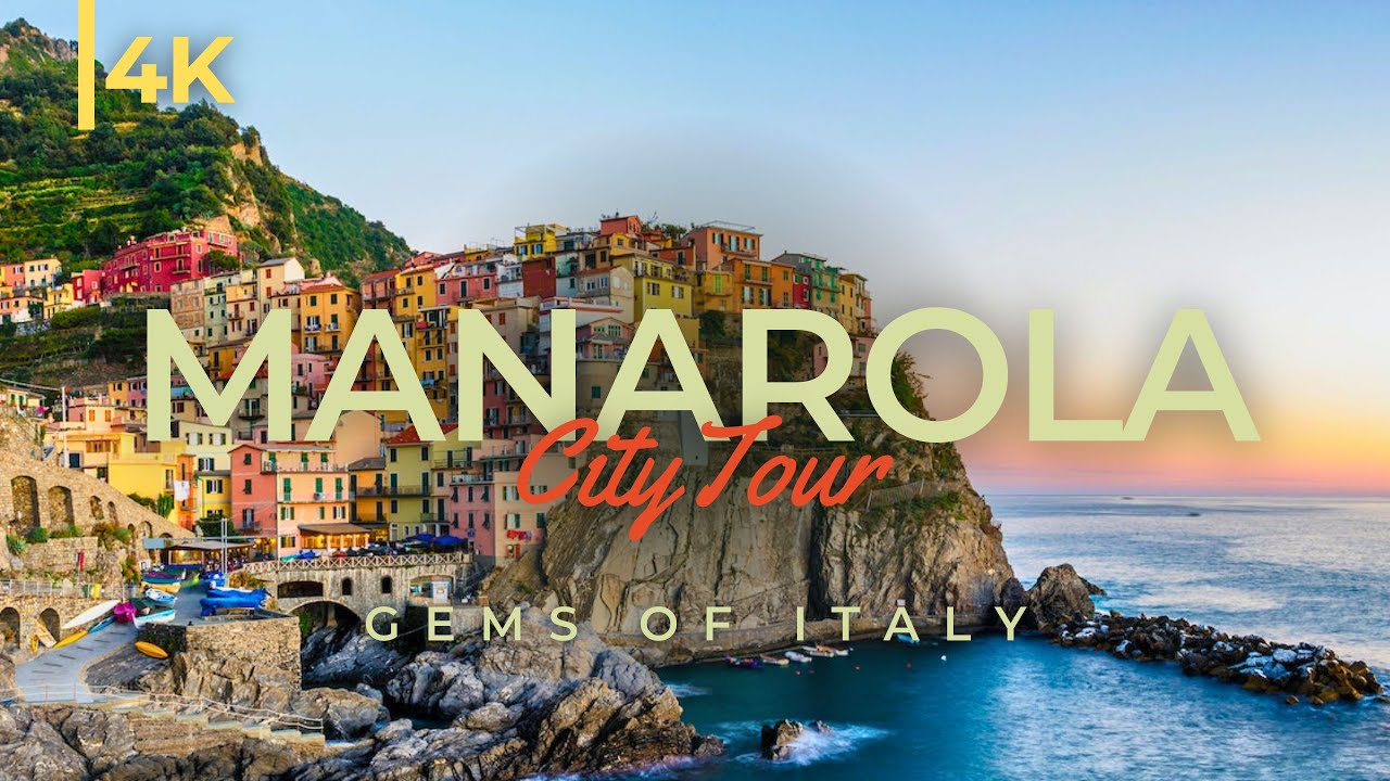 Virtual Tour of Stunning Manarola, Cinque Terre in 4K | Italy