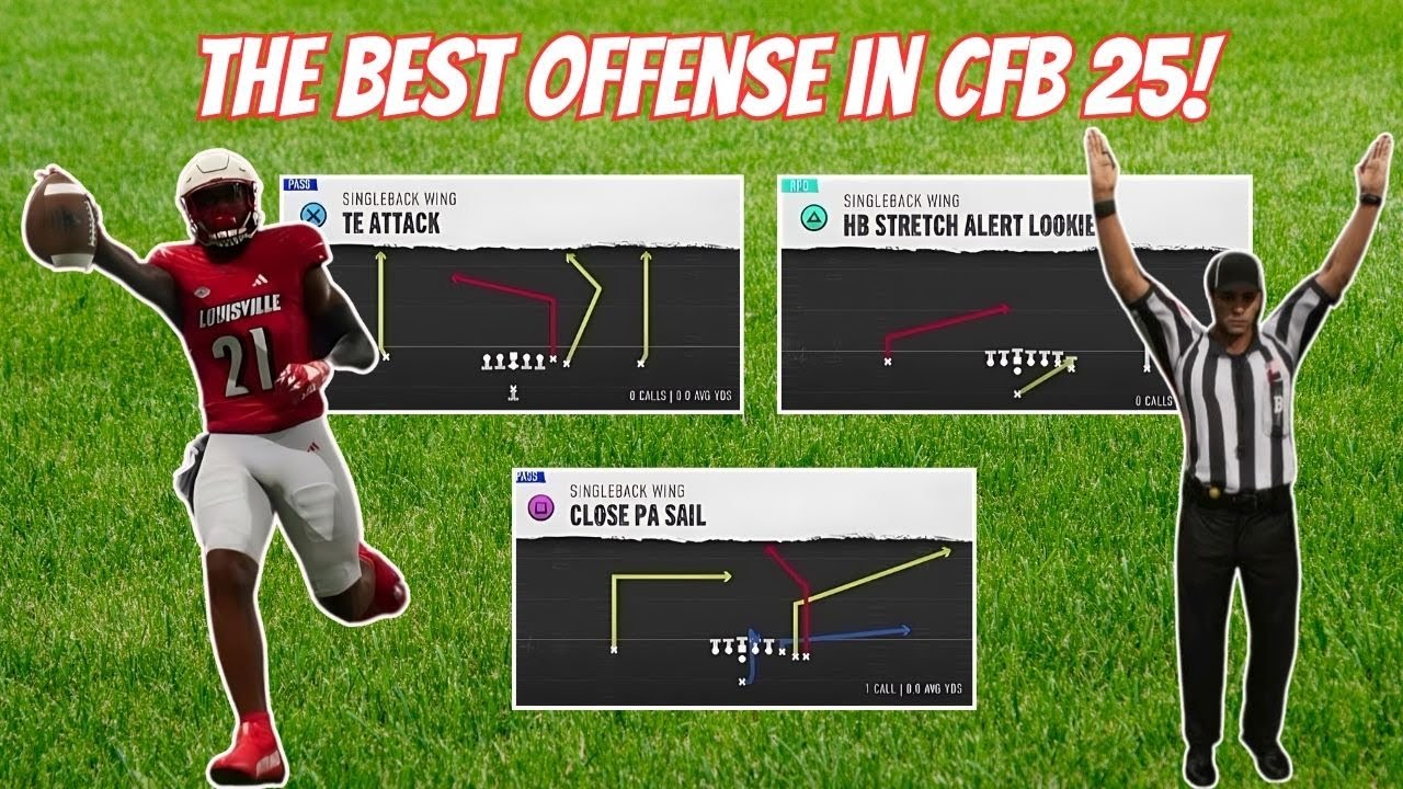 The best offense in NCAA College Football 25!
