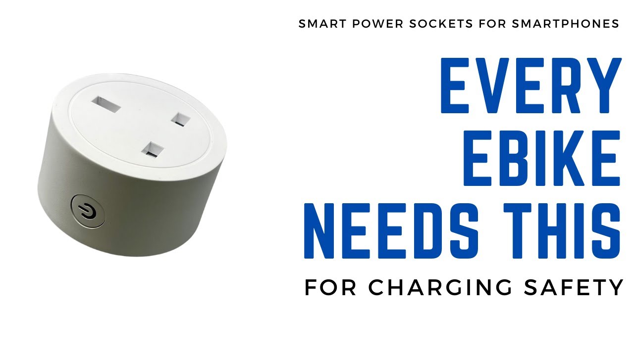 Smart Power Socket For E Bike E Scooter Charging Safety