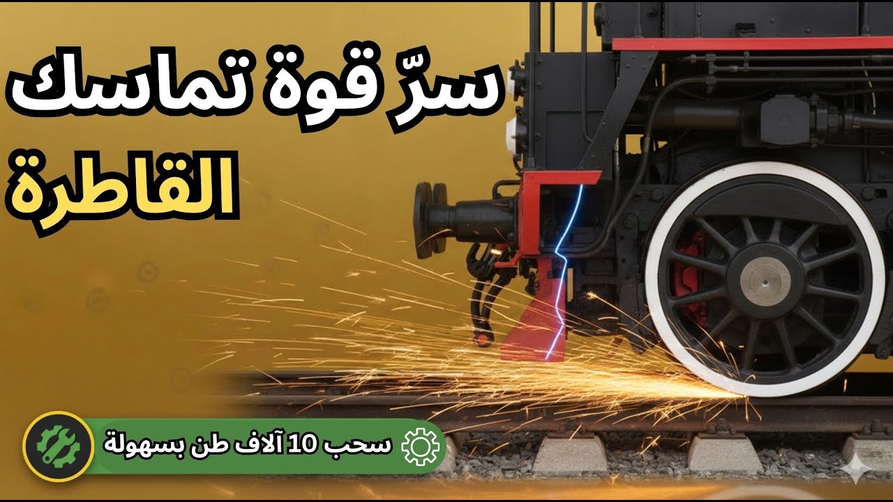 السبب الحقيقي لعدم انزلاق عجلات القاطرة تحت الأحمال القصوى
