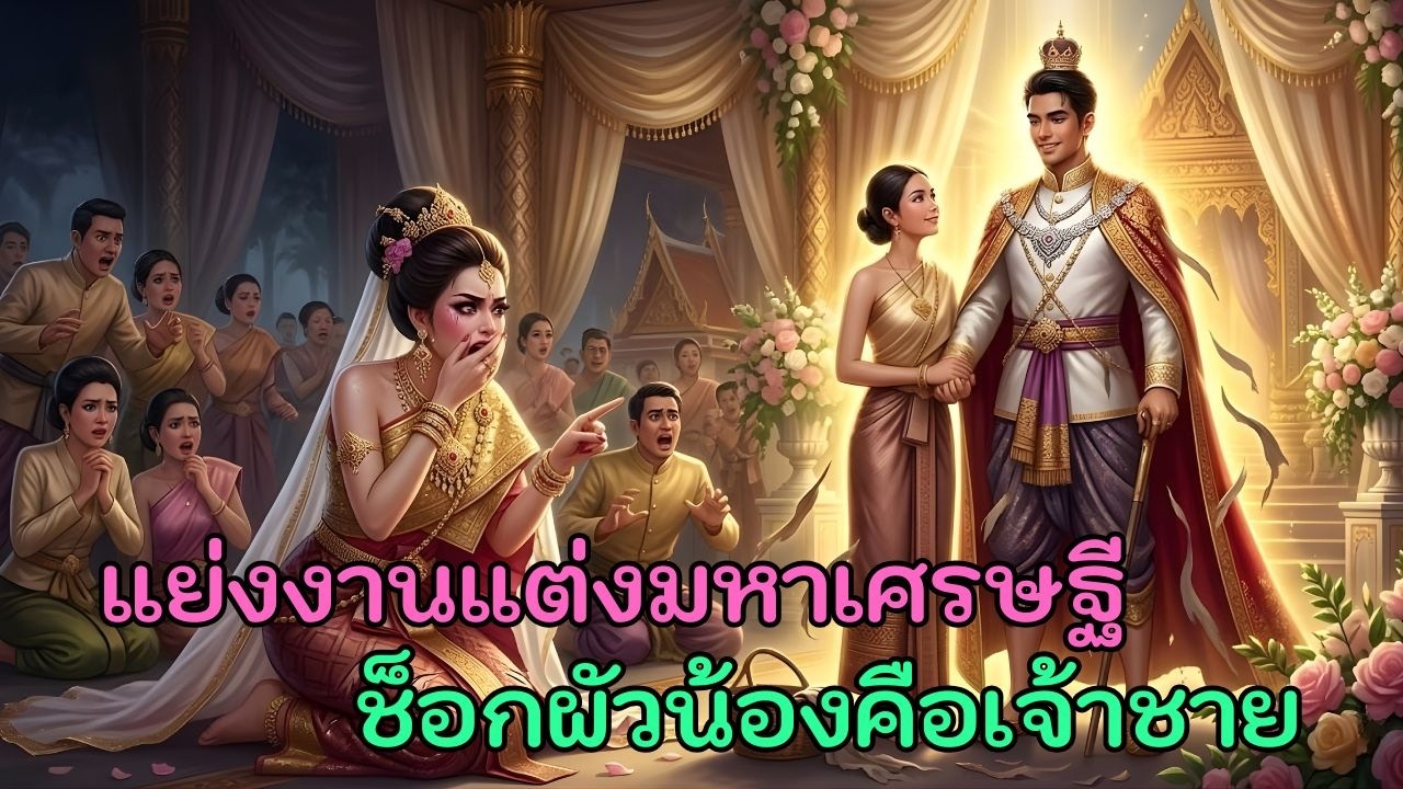 พี่สาวใจโฉดแย่งงานแต่งเศรษฐีโยนผัวขอทานขี้เรื้อนให้น้องสาวก่อนช็อกเมื่อพบว่าเขาคือเจ้าชายปลอมตัวมา.
