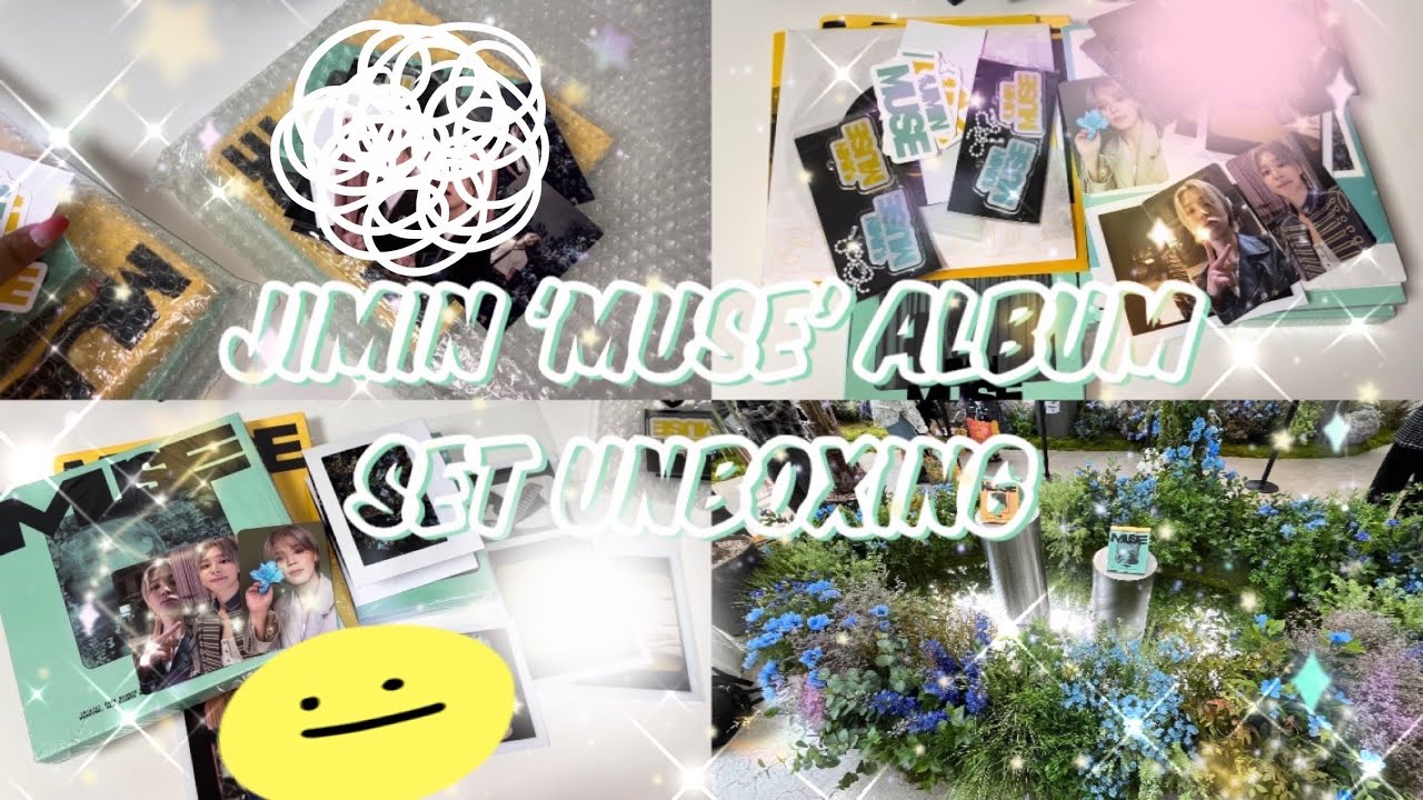 [아미로그] 지민 뮤즈 'MUSE' 앨범 세트 언박싱 | 앨범깡 | 위버스 | JIMIN 'MUSE' Album Set UNBOXING | 나에게 회실이 또 ?!