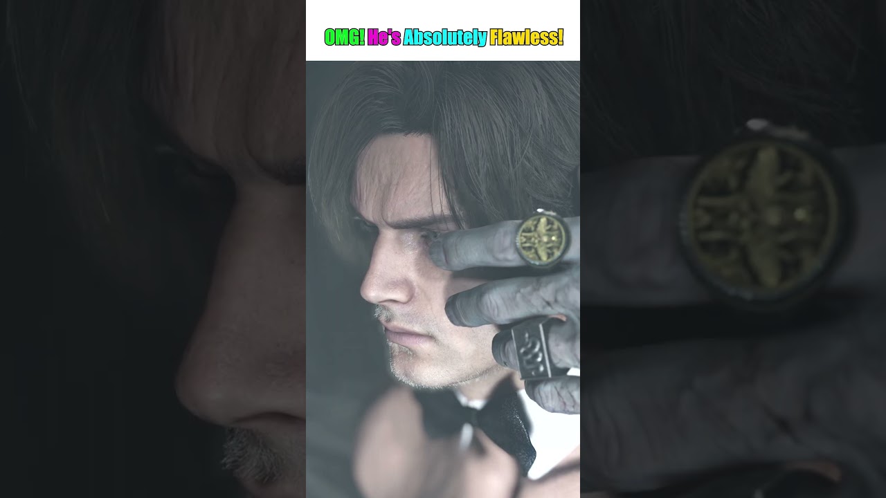 OMG! He's Absolutely Flawless! #residentevilrequiem #residentevil #re9