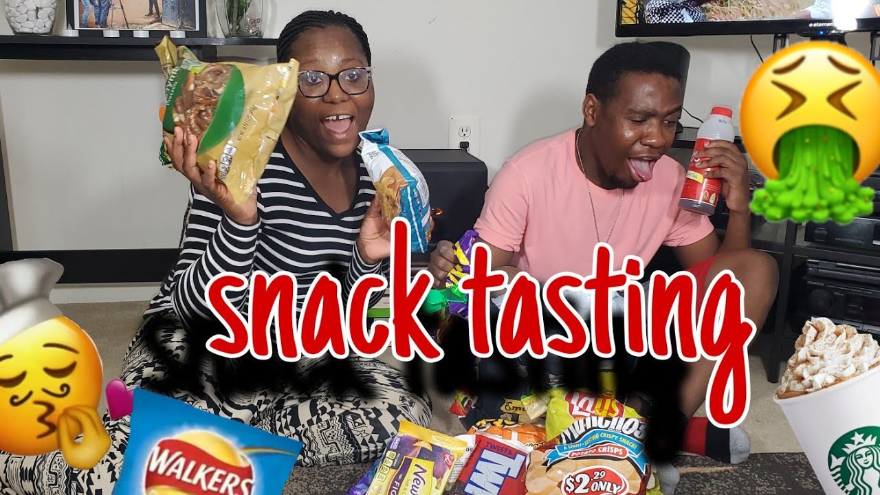 TRYING OUT AMERICAN SNACKS || ZAMBIAN YOUTUBER USA || ClassicZee || with Beatrice from GHANA
