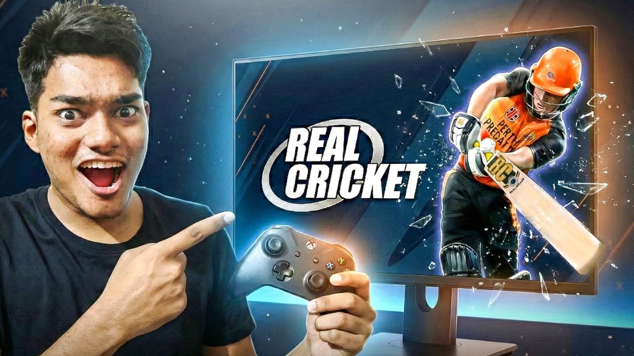 “REAL CRICKET ON PC! First Time 😱” ✅ 
